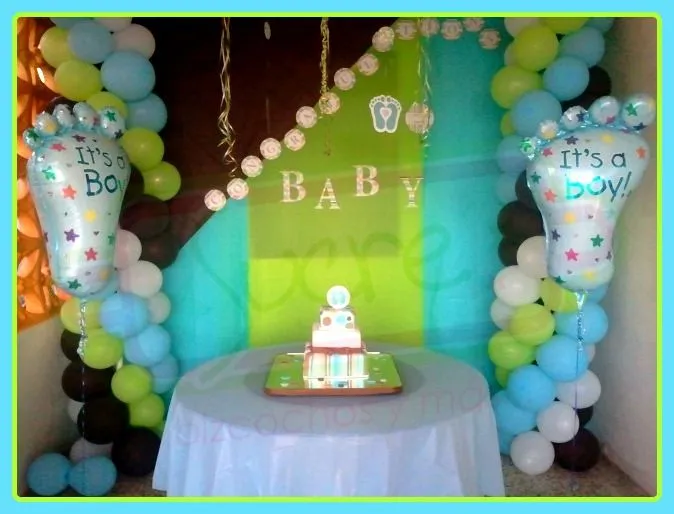 Galería de fotos de bizcochos para baby shower de niño - Imagui