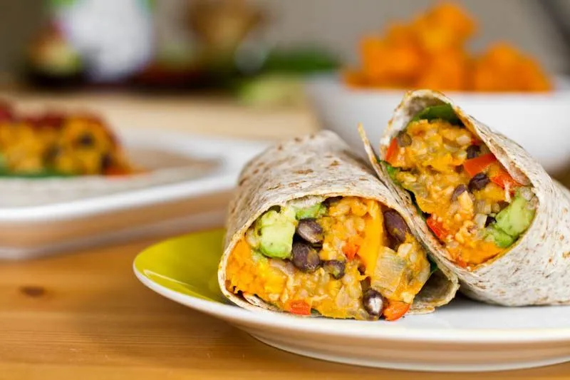 Black Bean and Butternut Squash Burritos — Oh She Glows