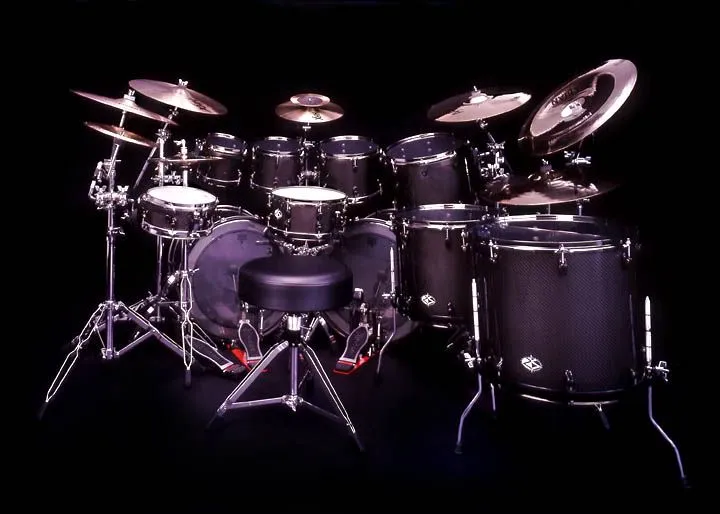 Black Drum Set Image Music Wallpaper | teste | Pinterest