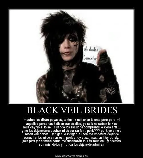 black veil brides