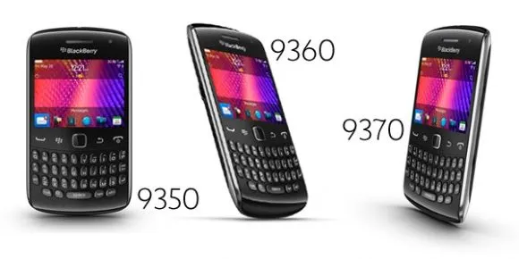 Nuevos Blackberry Curve corriendo OS 7