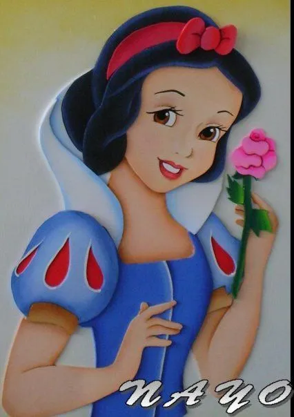 Blancanieves foami - Imagui
