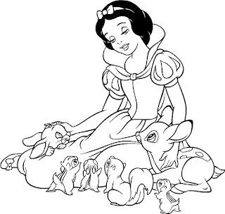 Leer, aprender, estudiar o imprimir La Princesa Blanca Nieves para ...