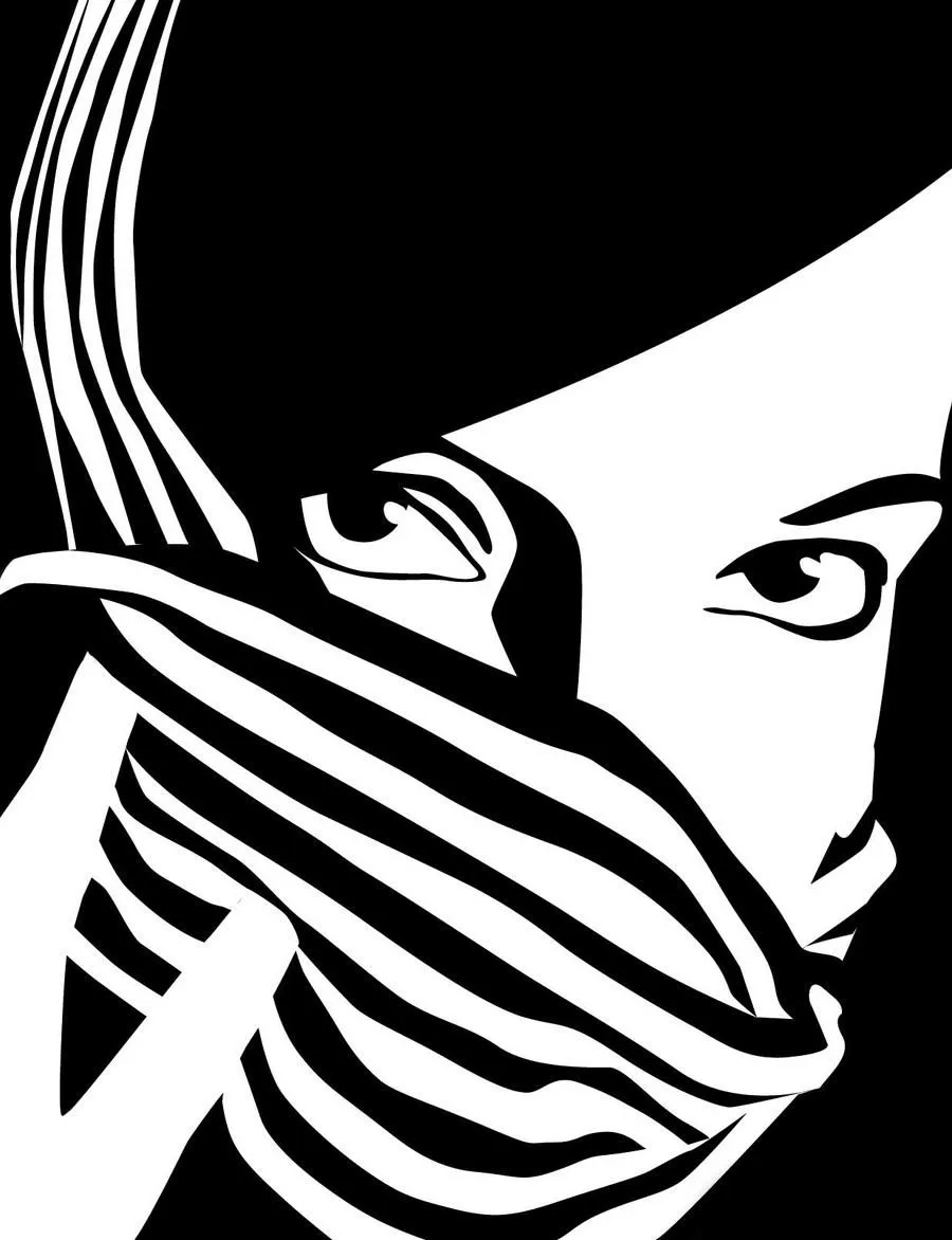 blanco y negro by alexai digital art vector people 2010 2012 alexai ...