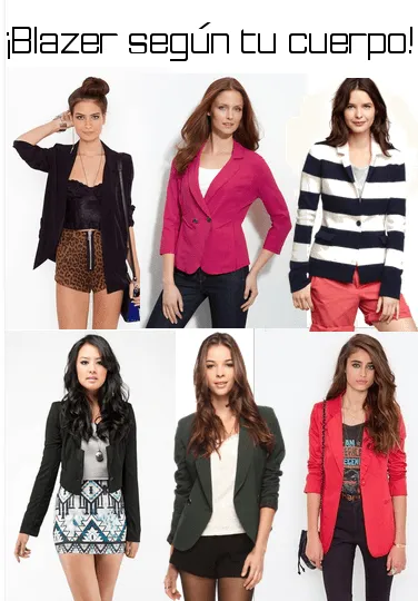 Blazer para diferentes tipos de cuerpos... - TU MODA LISTA