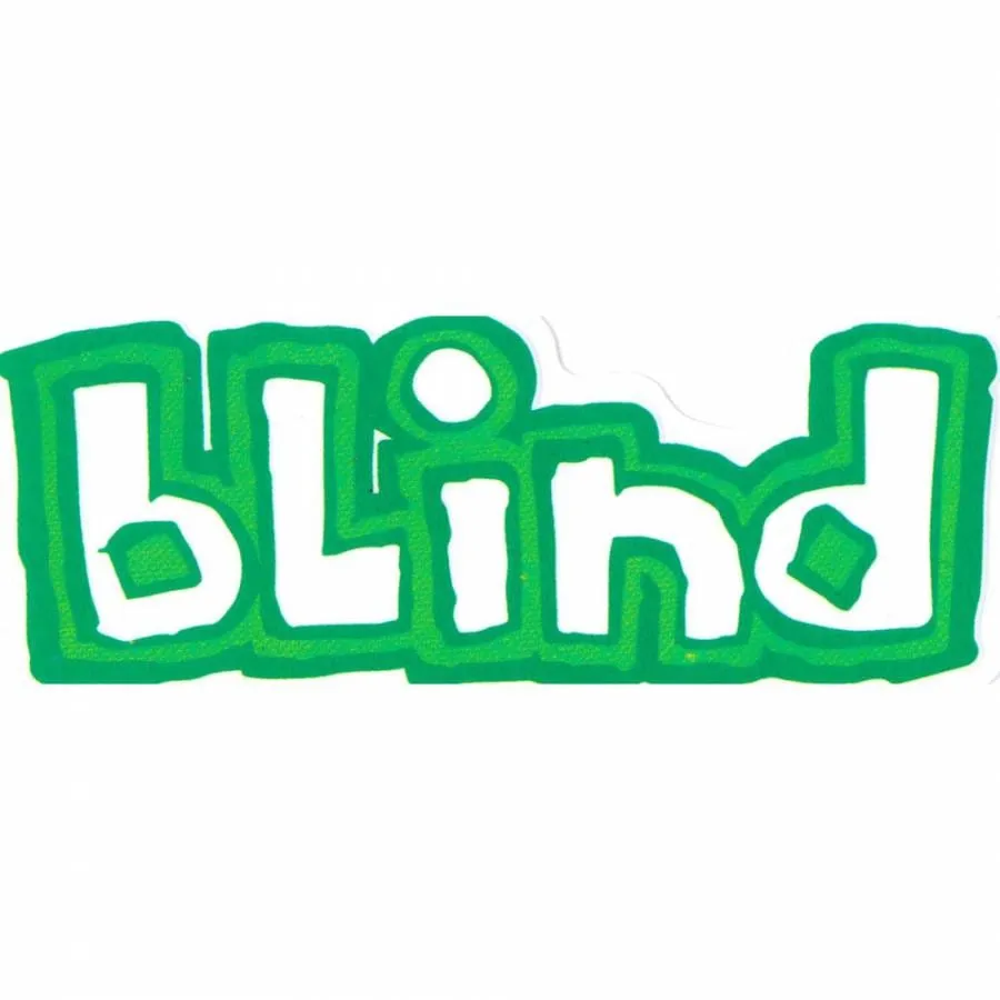Blind Skateboards Blind OG Logo Skateboard Sticker - Blind ...