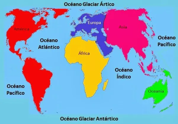 BLOG PARA 3º DE PRIMARIA : CONTINENTES Y OCÉANOS