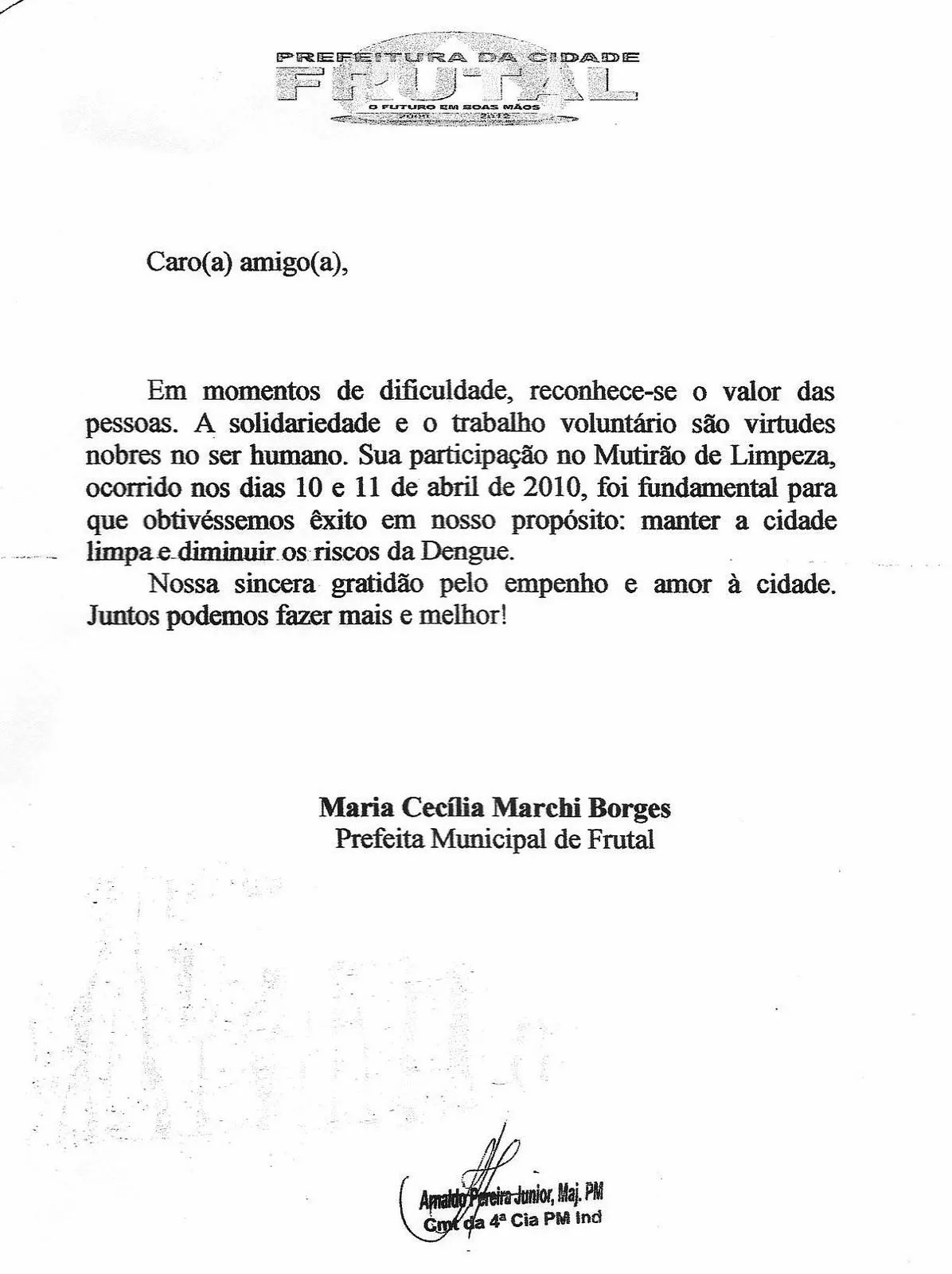 BLOG DA 4ª CIA PM IND: POLÍCIA MILITAR RECEBE AGRADECIMENTOS AOS ...