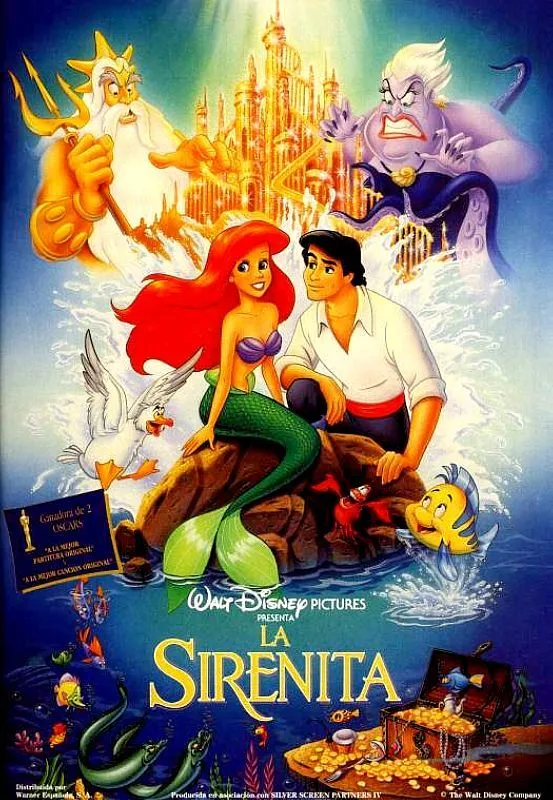 Portada del cuento de la sirenita - Imagui