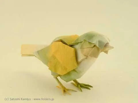 El Blog de Estoy Aburrido: Origami - Pequeño Pajarito