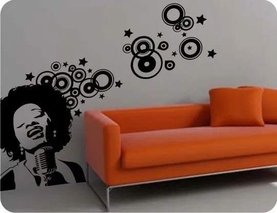 Blog y Arquitectura: Decora tu pared - Vinilos Decorativos d: