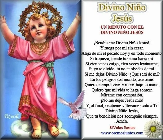 Gifs y Fondos PazenlaTormenta: ORACIONES AL DIVINO NIÑO JESÚS EN ...