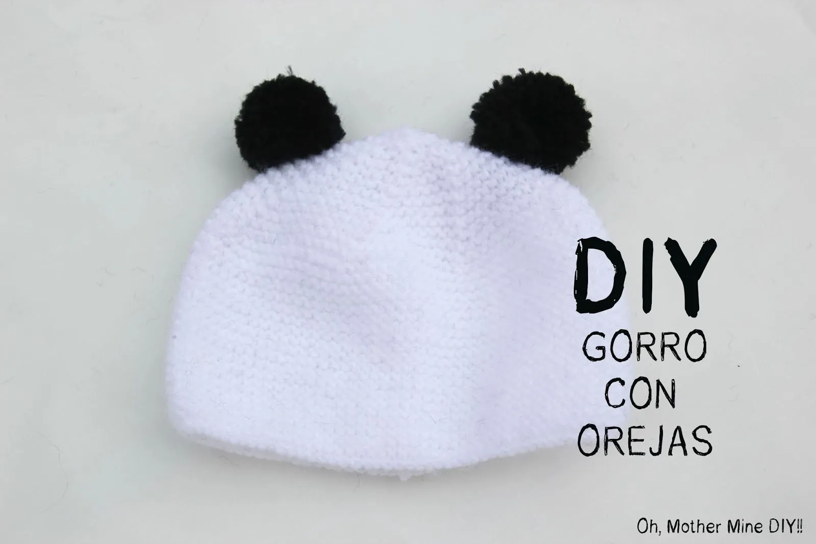 Blog costura y diy: Oh, Mother Mine DIY!!: DIY Cómo hacer gorro de ...