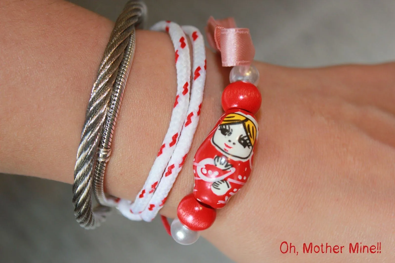 Blog costura y diy: Oh, Mother Mine DIY!!: Cómo hacer pulseras DIY ...