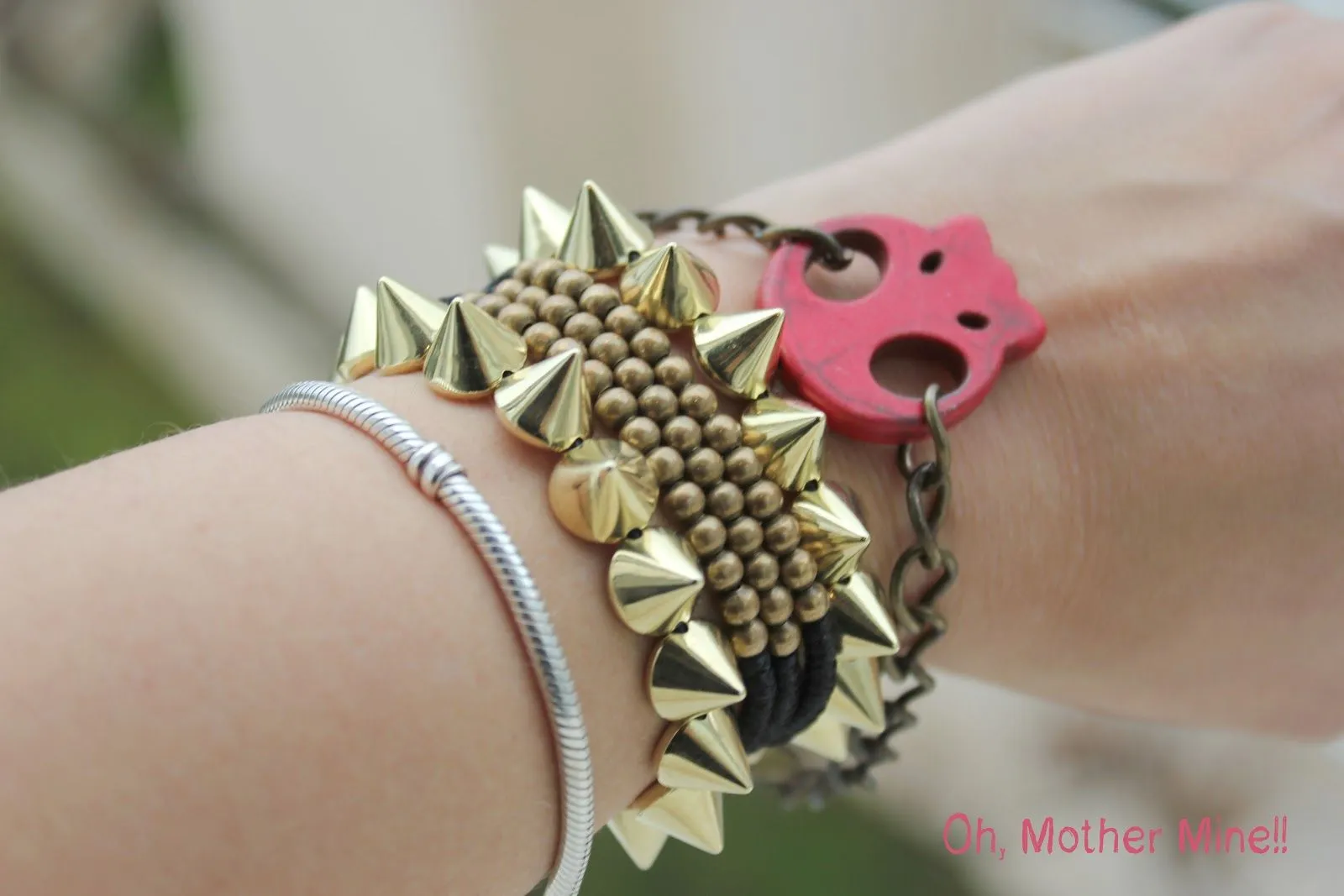 Blog costura y diy: Oh, Mother Mine DIY!!: Cómo hacer pulseras DIY ...