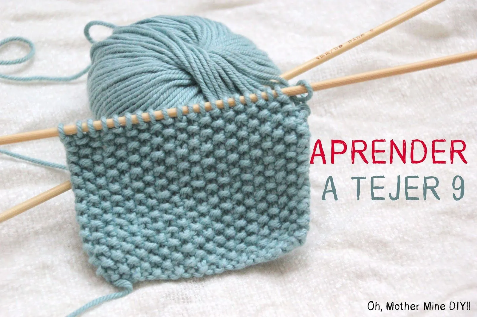 Blog costura y diy: Oh, Mother Mine DIY!!: Curso APRENDER A TEJER ...