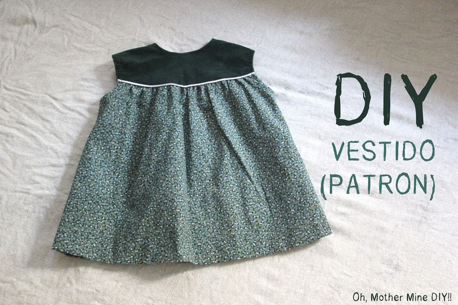 Blog costura y diy: Oh, Mother Mine DIY!!: DIY Costura: Vestido de ...