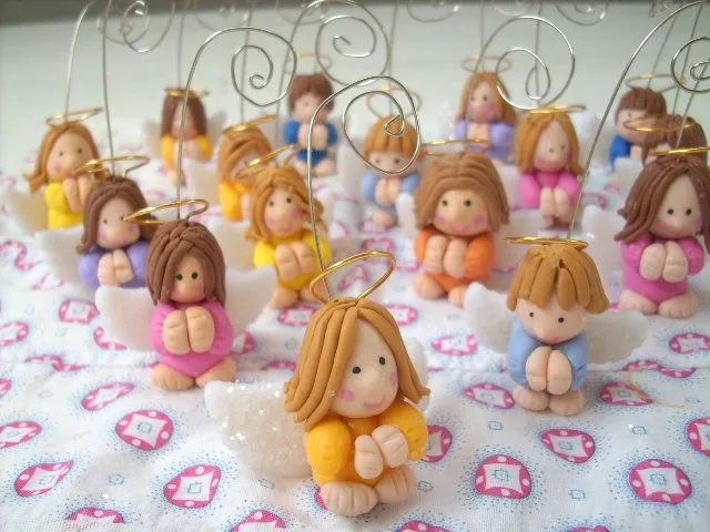 Mi Blog de Cumples: Angelitos en porcelana fría