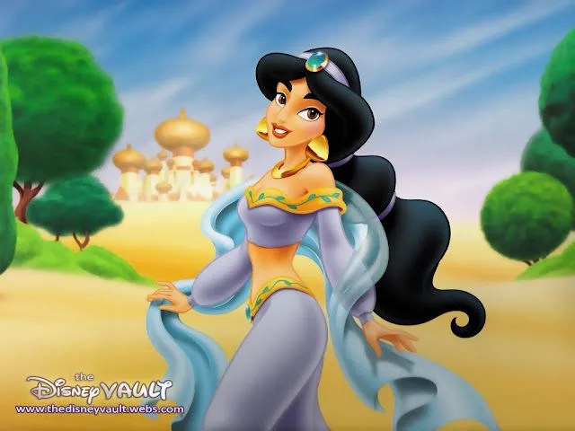 O Blog das Princesas: Princesa Jasmine Disney