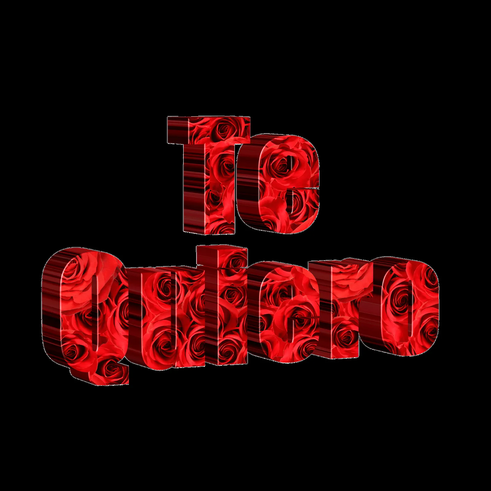 Texto "Te Quiero" en 3D - **El blog del diseñador descargar