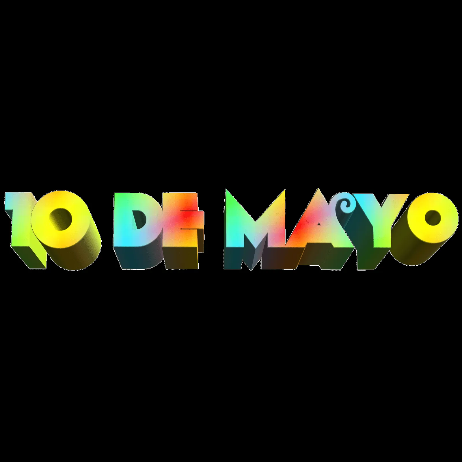 El blog del diseñador gráfico**: Texto "10 de mayo" en png