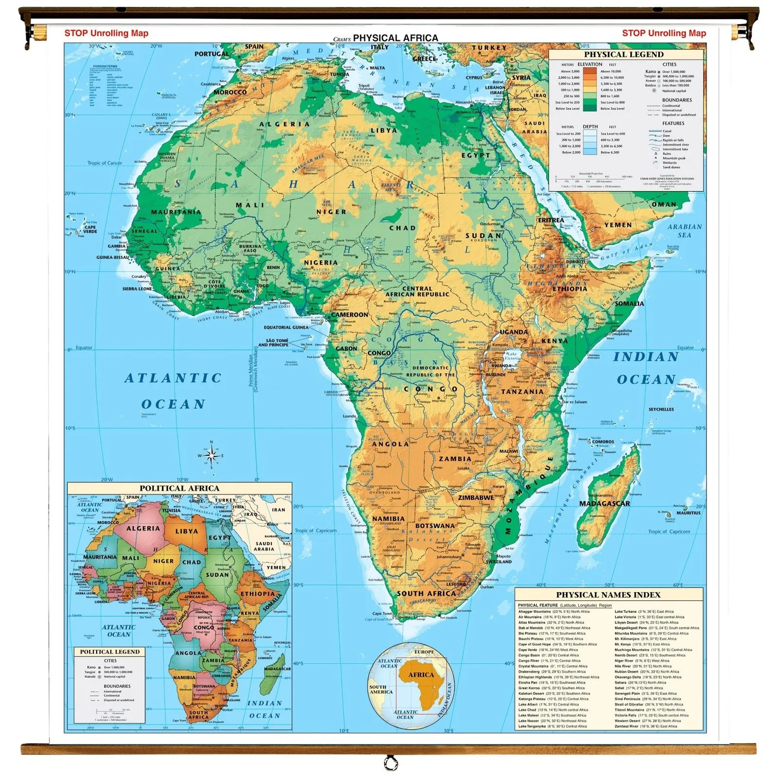 Blog de Geografía e Historia 1ºESO IES La Flota: MAPA ÁFRICA ...