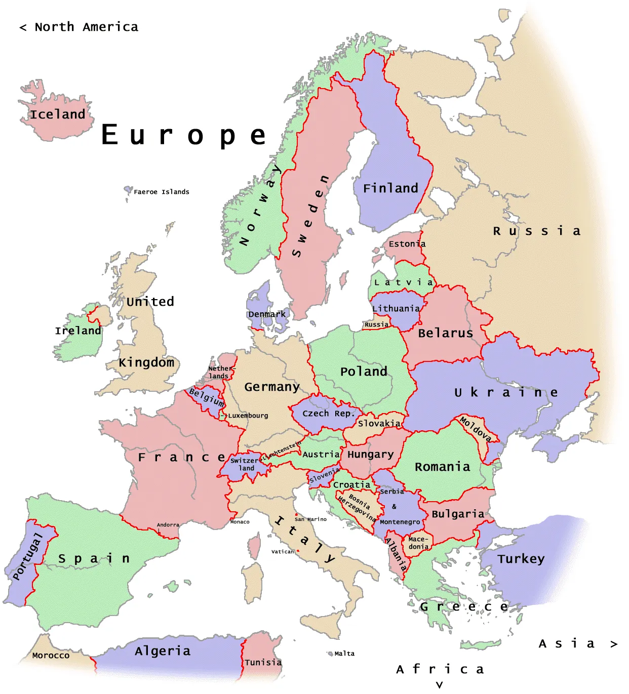 Blog de Geografía e Historia 1ºESO IES La Flota: MAPA INTERACTIVO ...