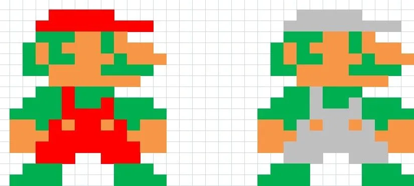 El blog de Guan y Jido: Dibujos de Mario y Luigi Bros