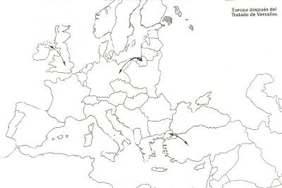 BLOG DE HISTORIA DEL MUNDO CONTEMPORÁNEO: Mapa del Tratado de ...