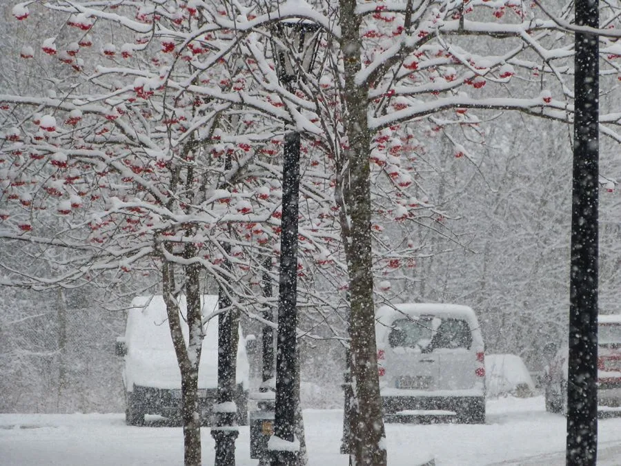 EL BLOG DE KHURP: Nevando en Benasque Pueblo