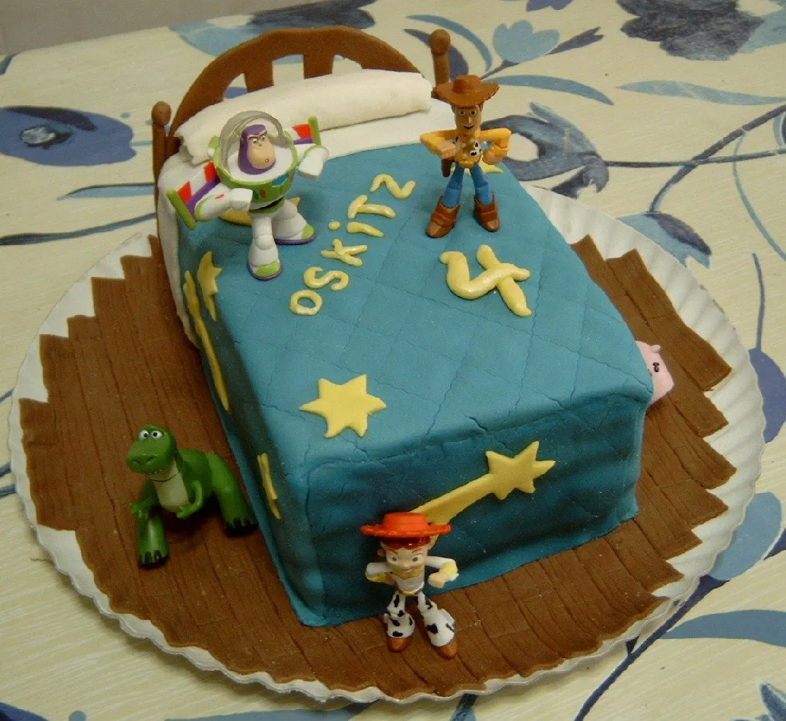 El blog de Kizkur: Tartas con ilusión: Tarta Toy Story