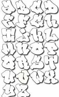 EL BLOG DE LANZA 78: LETRAS PARA GRAFFITIS