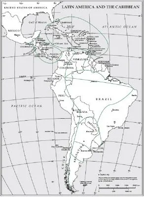 El Blog de MADARIAGvAder: Mapa Regiones Naturales América Latina