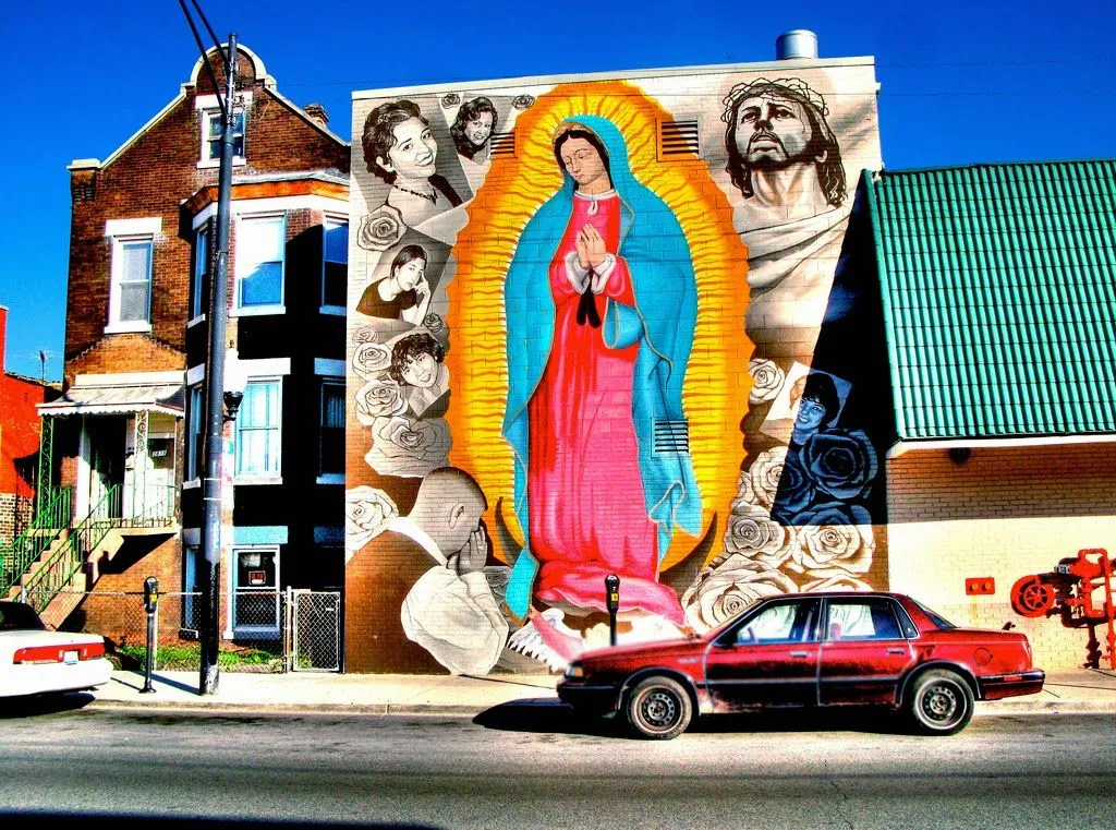 El Blog de Marcelo: Murales de la Virgen de Guadalupe: María más ...