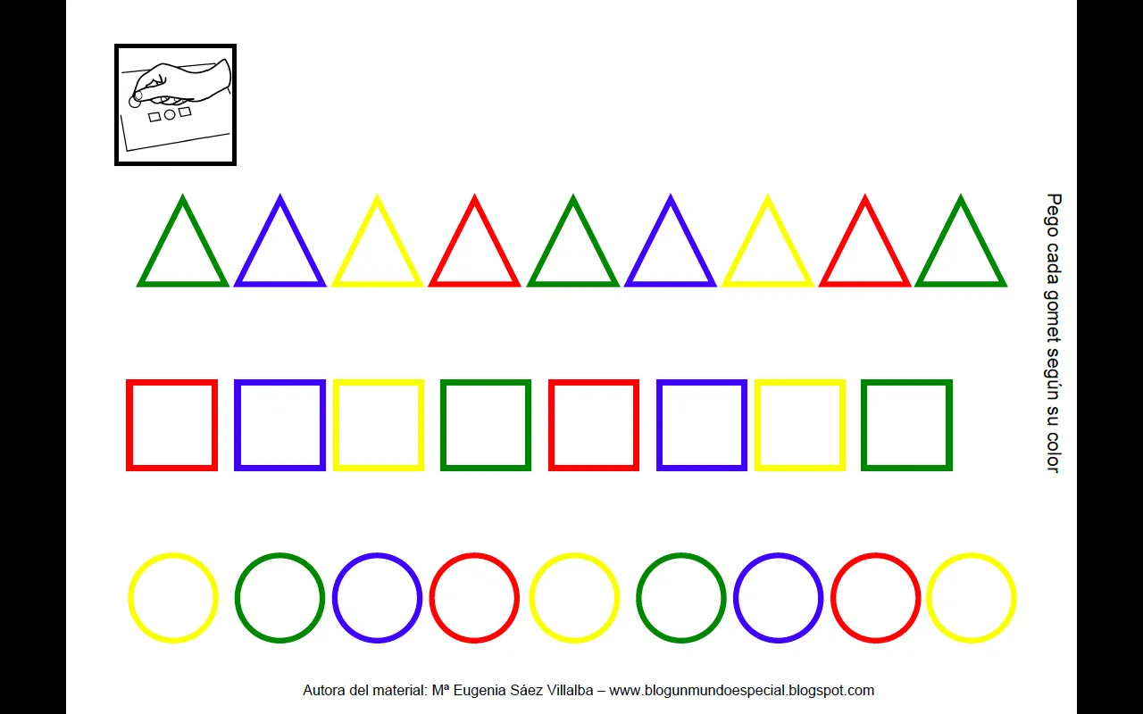 BLOG UN MUNDO ESPECIAL: Usando gomets