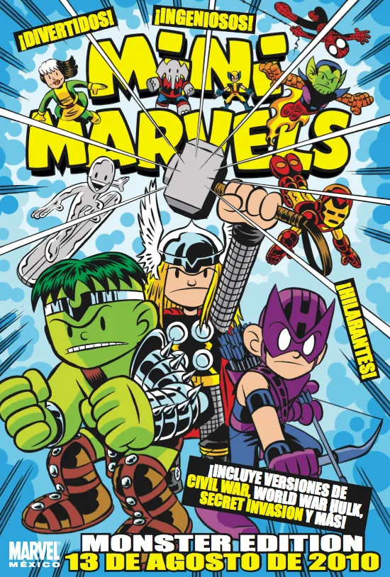 El blog oficial de Marvel Comics México: ¡¡Llegan lo Mini Marvels ...