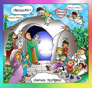 mi blog de religión (4º): EVANGELIO PARA NIÑOS: PASCUA DE ...