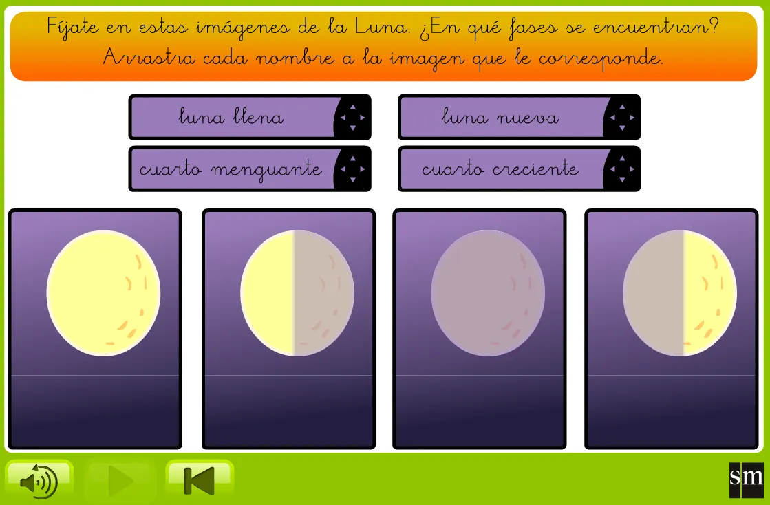 EL BLOG DE SEGUNDO: LAS FASES DE LA LUNA