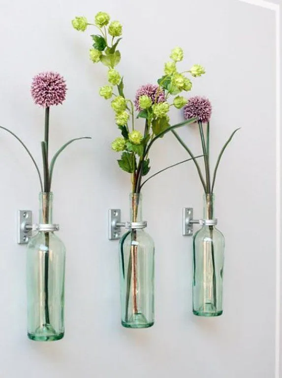 Blogg ecologista: Como decorar con botellas de vidrio