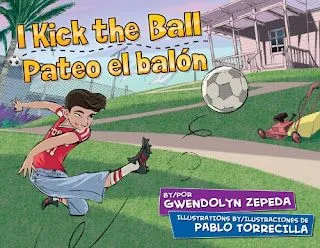 Los Bloguitos: Pateo el balón (Libro para colorear)