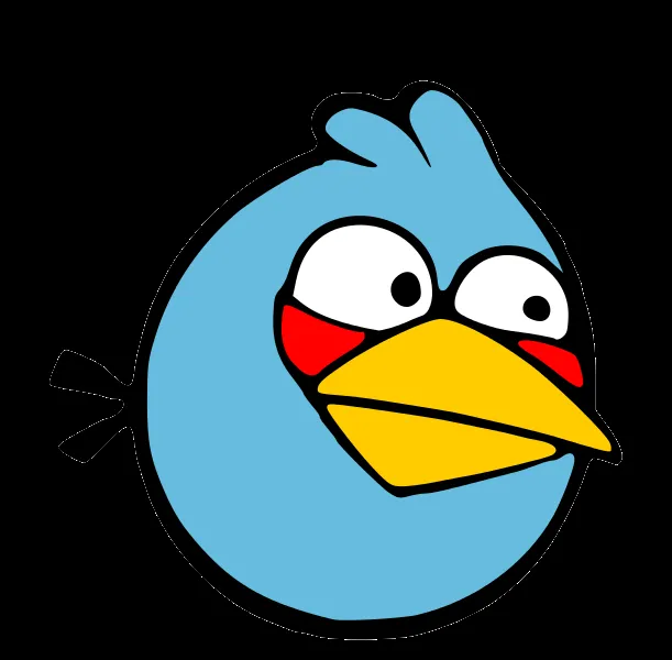 Blue Bird Angry Birds Characters SVG Files