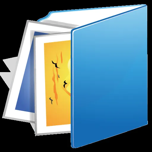 Blue, Folder, Images icon | Icon Search Engine | Iconfinder