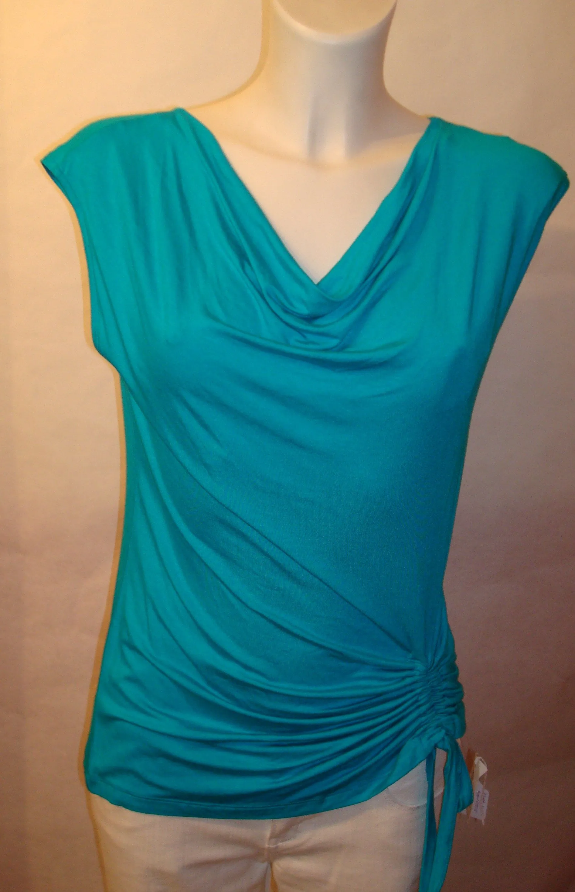 BLUSA AZUL TURQUESA – CUPIO | TuRopaDeMarca.