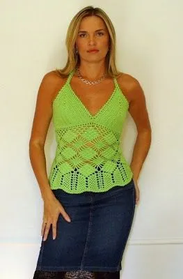 Como hacer una blusa a crochet