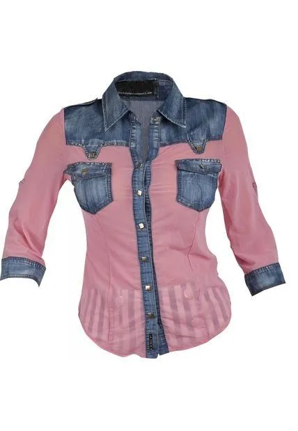 Blusa Dafiti Moda La Festa Rosado-Azul - Compra Ahora | Dafiti ...