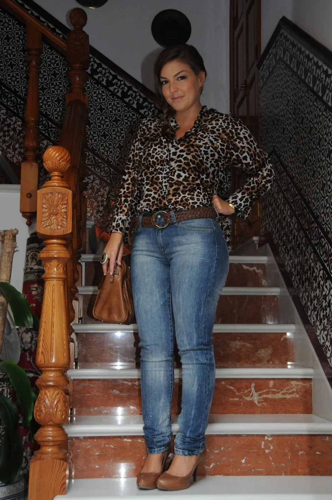 Blusa leopardo - Imagui