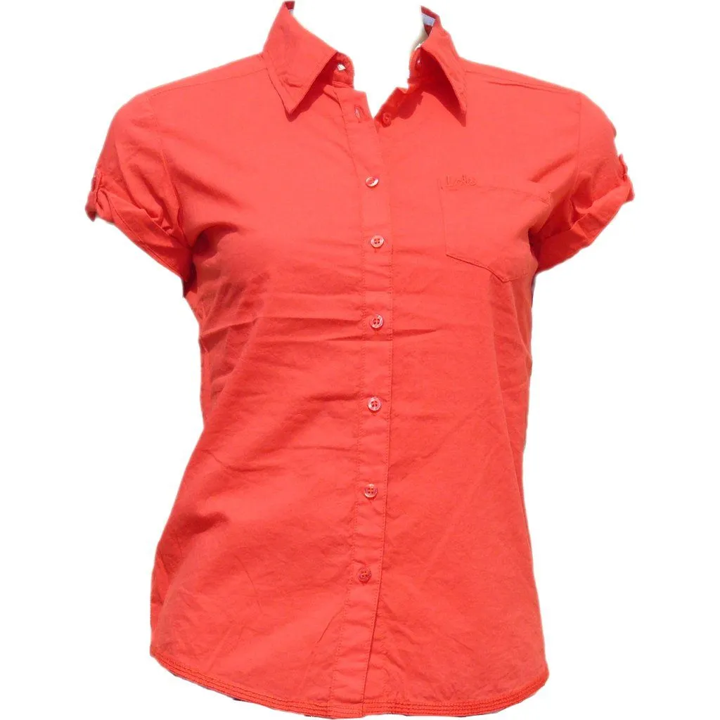 Blusa roja mujer | lois | Manga corta