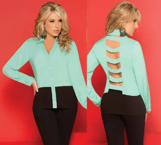 BLUSAS COQUETAS Y SENSUALES : REGIA Y FASHION