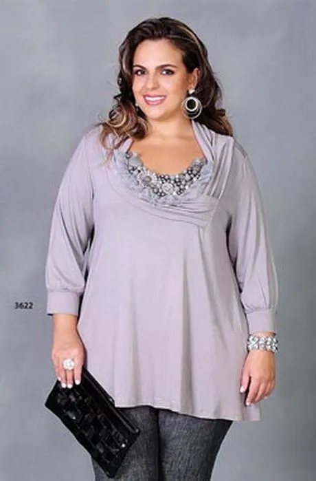 blusas-de-vestir-para-gorditas ...