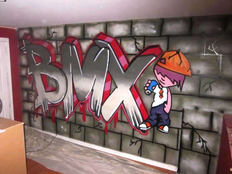 BMX graffiti wall by Cypher-Black on DeviantArt